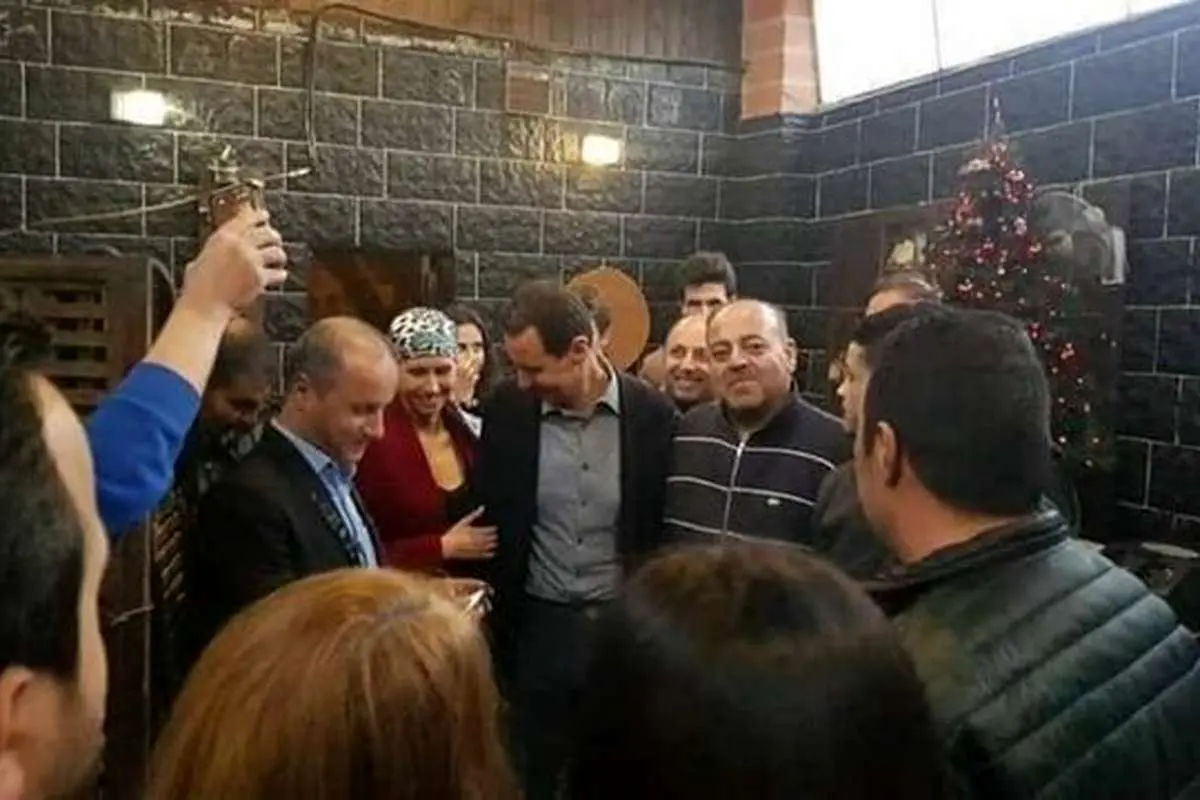 (تصاویر) سفر بشار اسد و همسرش به استان طرطوس