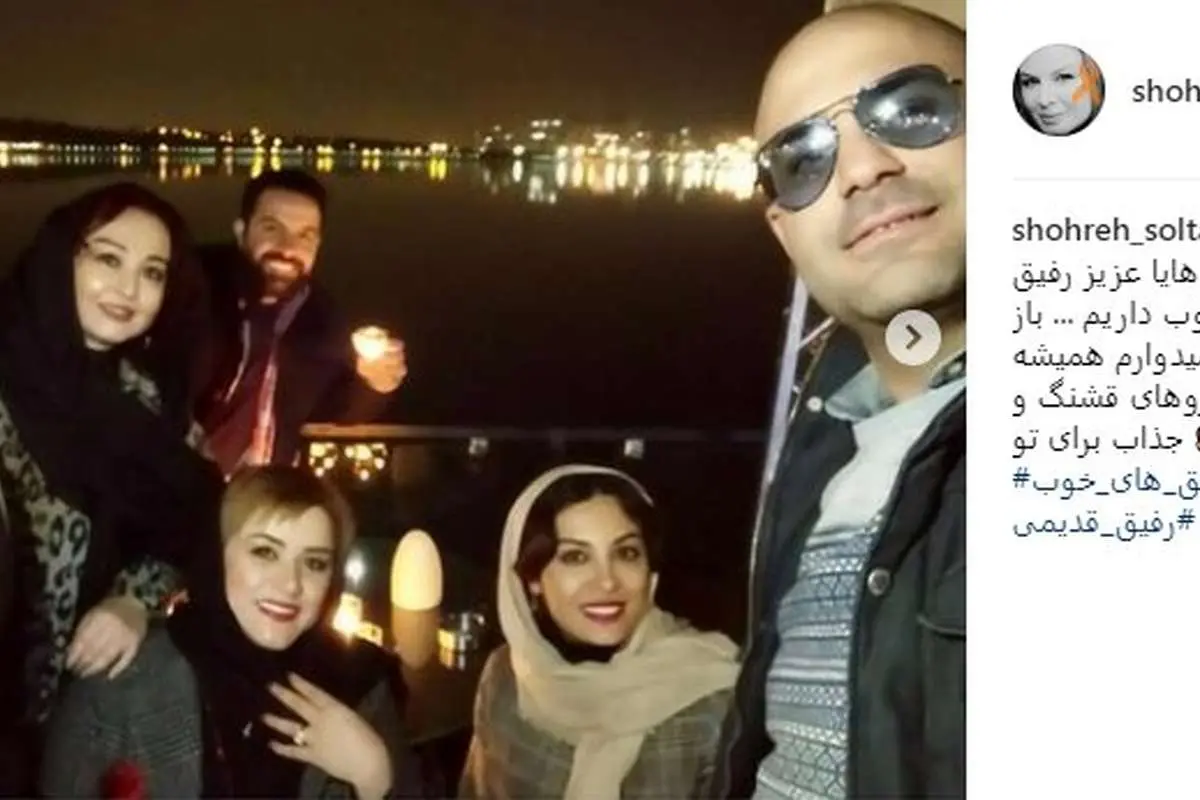 (تصویر) جشن تولد ماهایا پطروسیان با حضور بازیگران زن