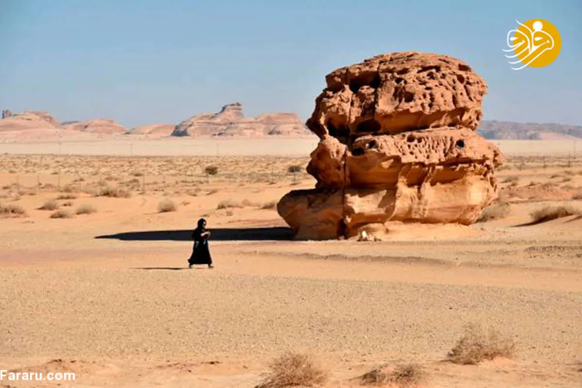(تصاویر) پای توریستها به عربستان باز شد