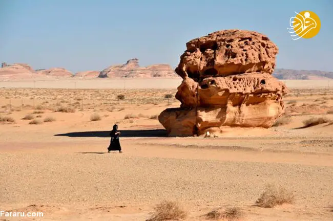 (تصاویر) پای توریست‌ها به عربستان باز شد