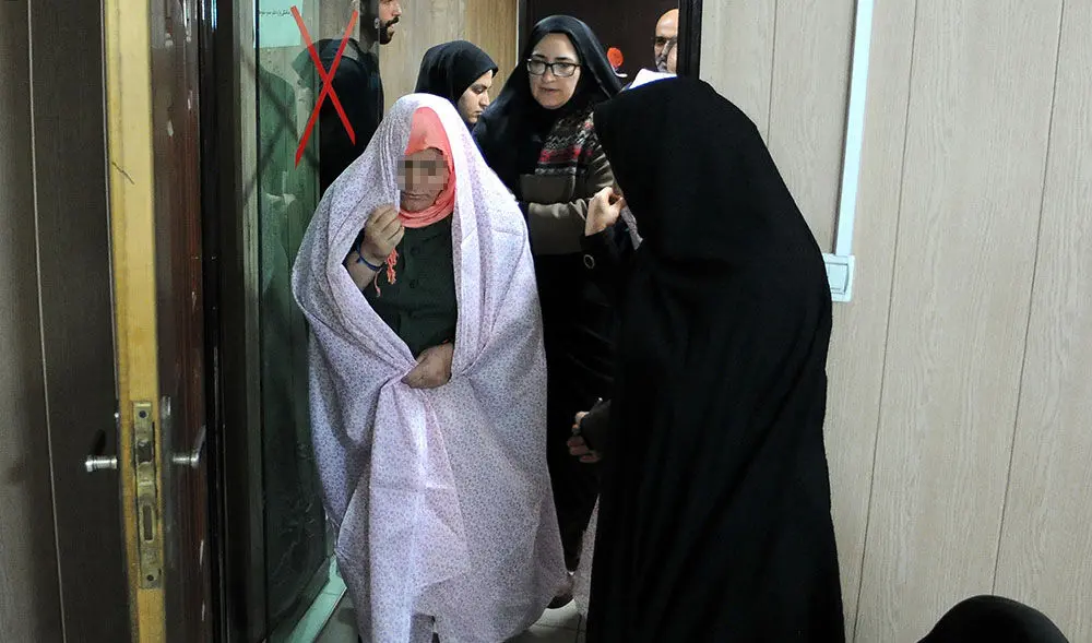 (تصاویر) آزادی ۴ زن محکوم به اعدام از زندان شهرری
