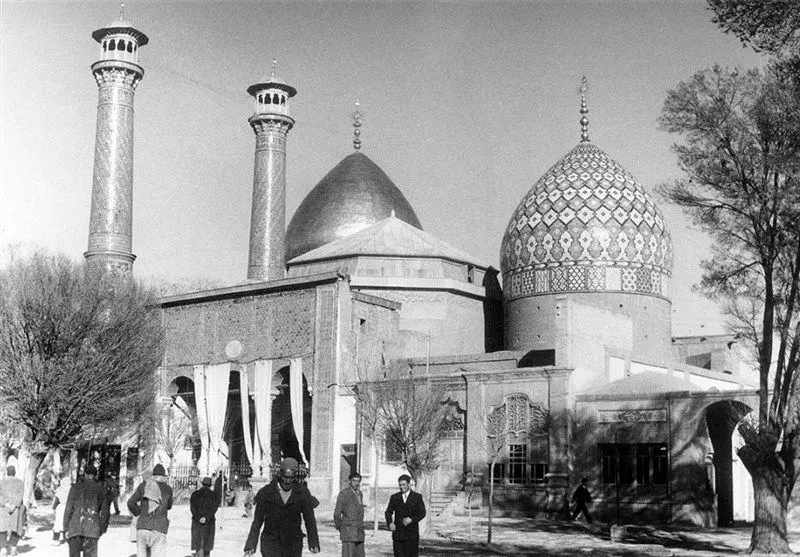 حرم عبدالعظیم حسنی در قالب تصویر ۷۴ سال قبل