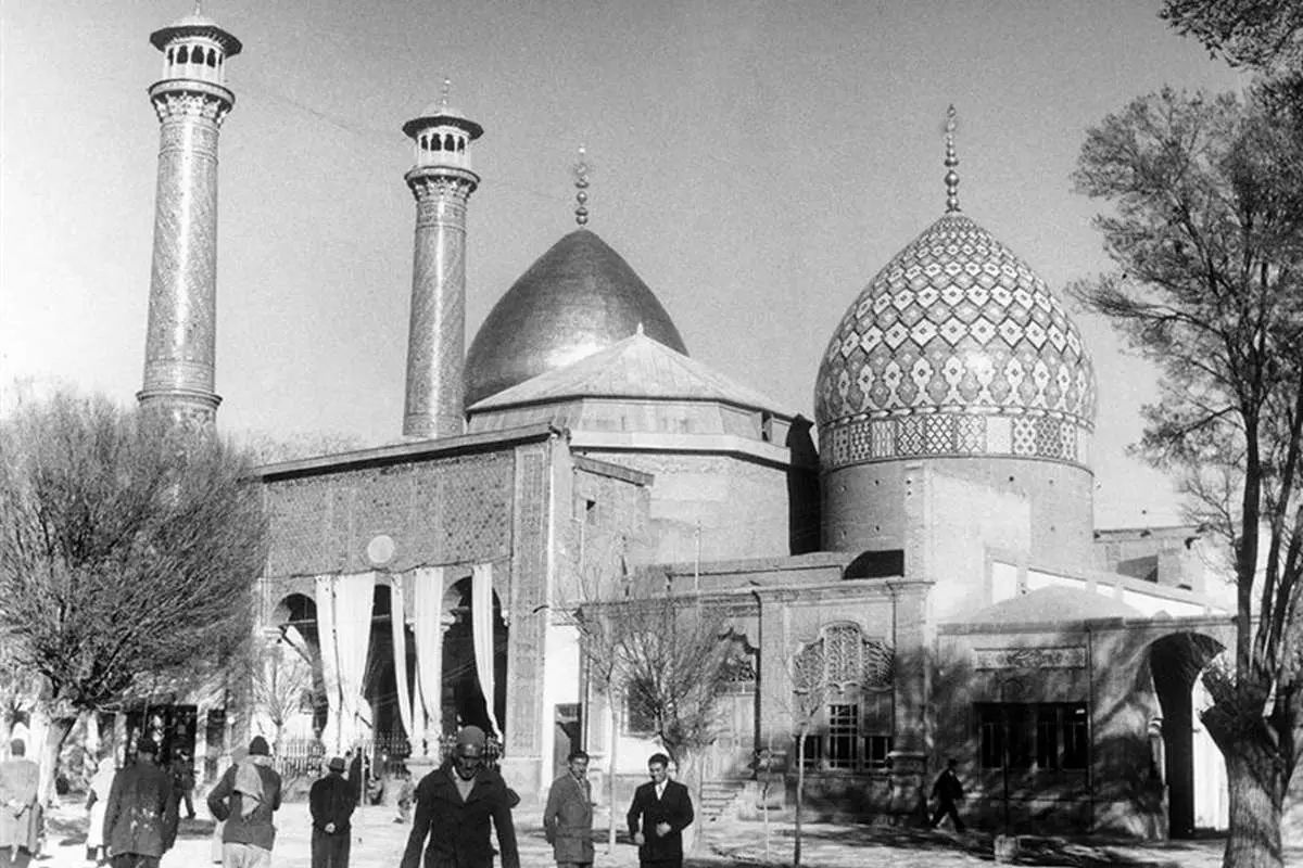 حرم عبدالعظیم حسنی در قالب تصویر ۷۴ سال قبل