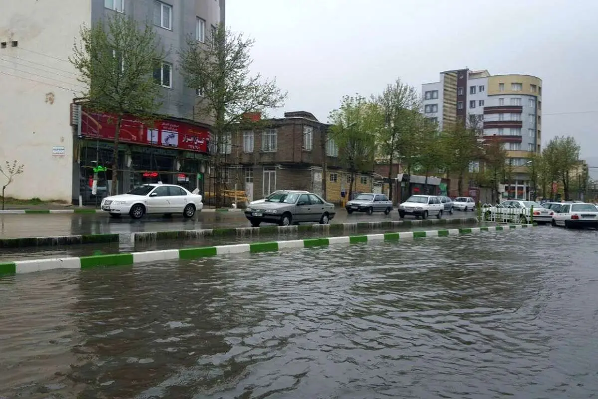 بارش شدید باران در ۸ استان کشور