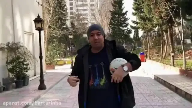 (ویدیو) چالش پاس گل علی اوجی و نرگس محمدی!