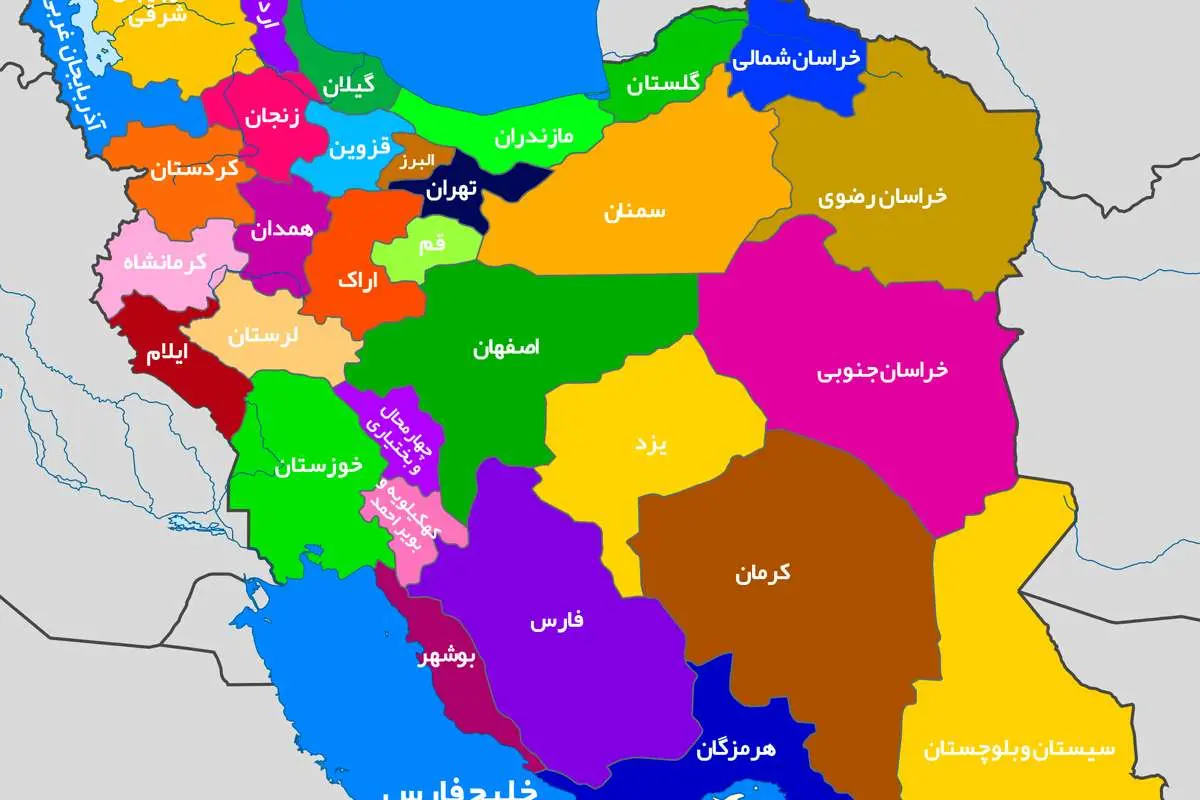 جمعیت شهرهای ایران+ جدول