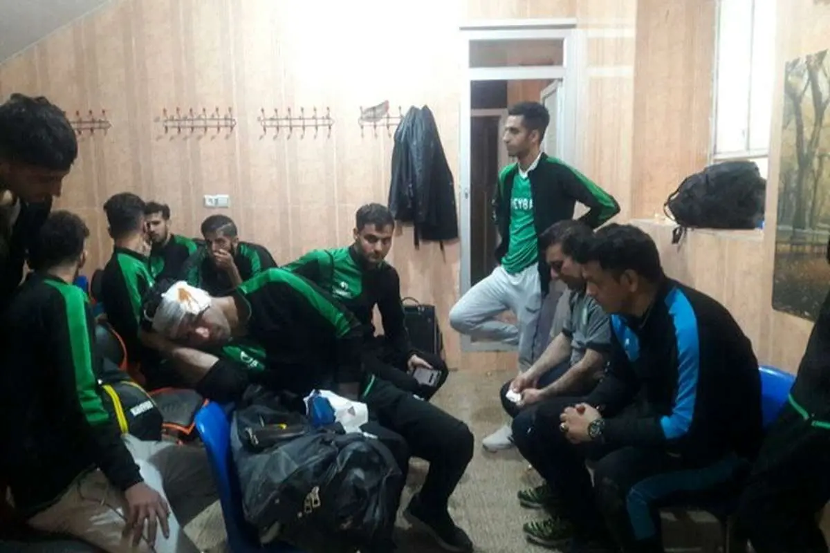 چاقوکشی در لیگ ۲ فوتبال!