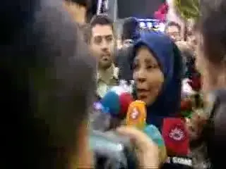 (ویدیو) بازگشت مرضیه هاشمی به ایران