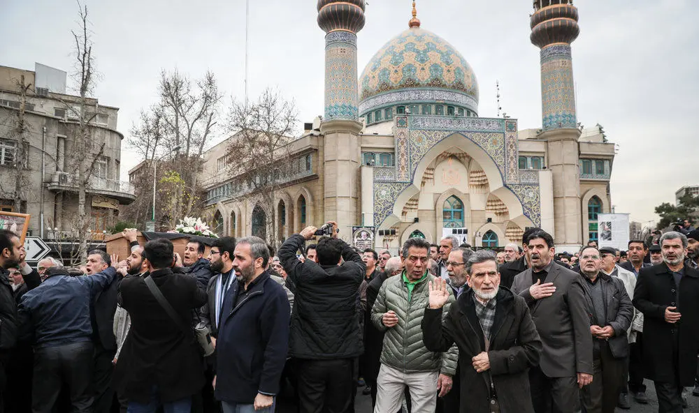 (تصاویر) چهره‌های سیاسی در تشییع محمد نبی حبیبی