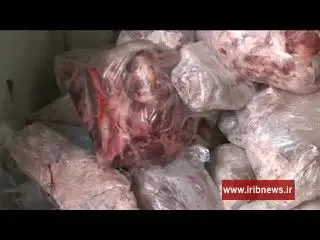 (ویدیو) کشف ۳۰۰ کیلوگرم گوشت فاسد آماده برای توزیع!
