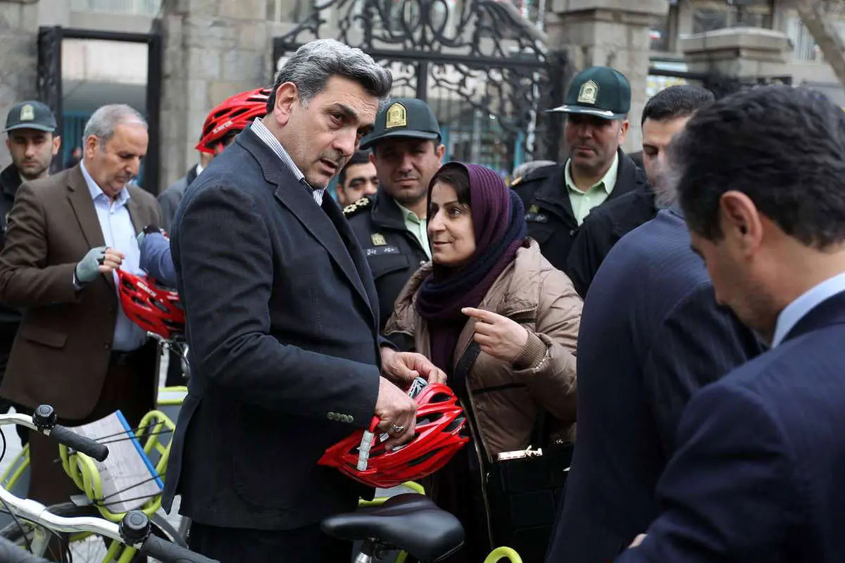(تصاویر) دوچرخه سواری شهرداران کلانشهرهای ایران