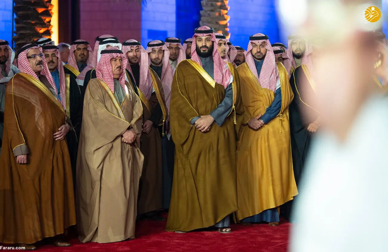 (تصاویر) رقص با شمشیر پادشاه عربستان