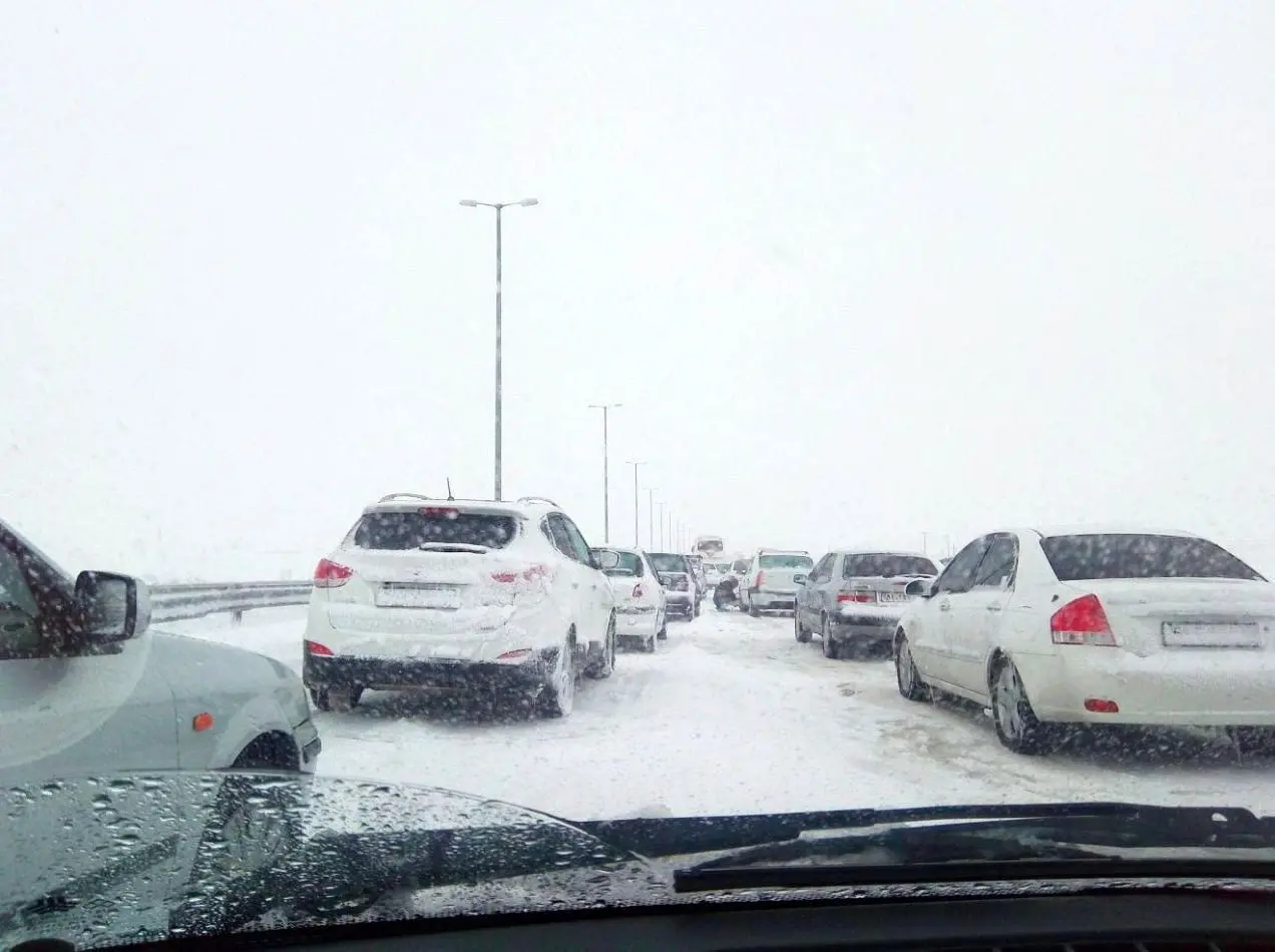 پیش بینی بارش برف و باران در ۲۰ استان