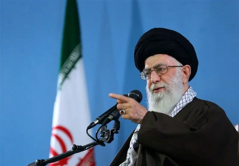 پیام رهبر انقلاب در مراسم تشییع مدافعان وطن