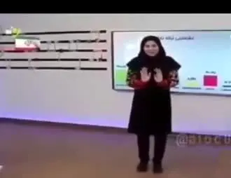 (ویدیو) ورود گربه و جیغ خانم مجری روی آنتن زنده