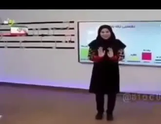(ویدیو) ورود گربه و جیغ خانم مجری روی آنتن زنده