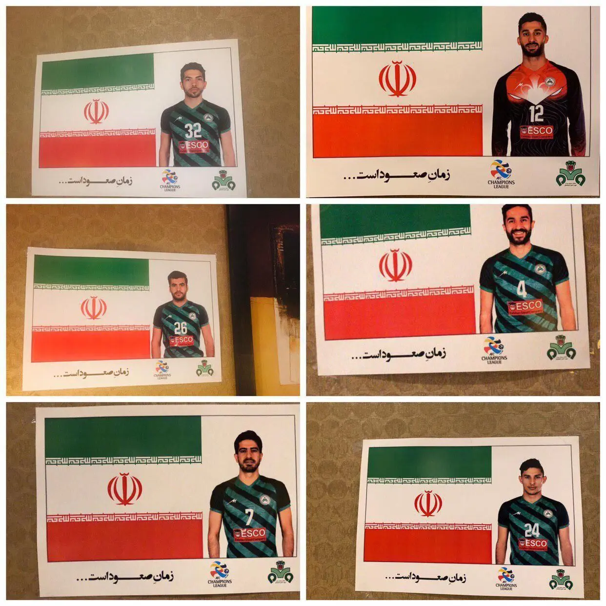 (تصویر) اقدام جالب منصوریان در آستانه بازی با الغرافه