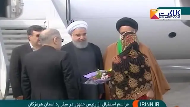 (ویدیو) دختری که مقابل روحانی دستپاچه شد