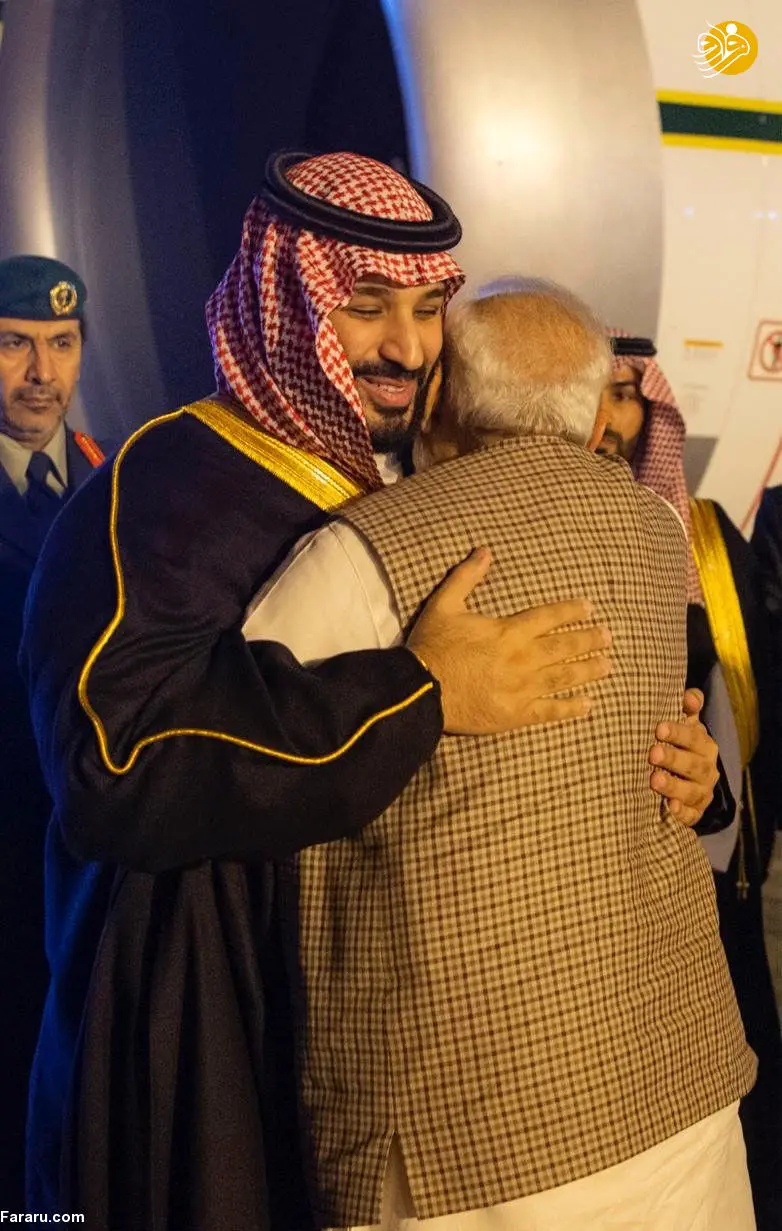 (تصاویر) استقبال خلاف عرف نخست‌وزیر هند از بن‌سلمان