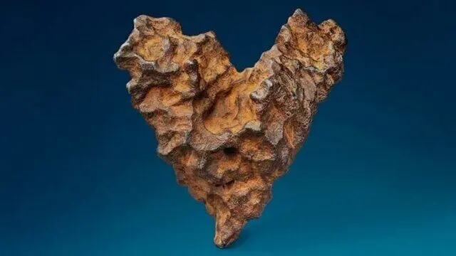 (تصویر) حراج قلب فضا در آستانه ولنتاین