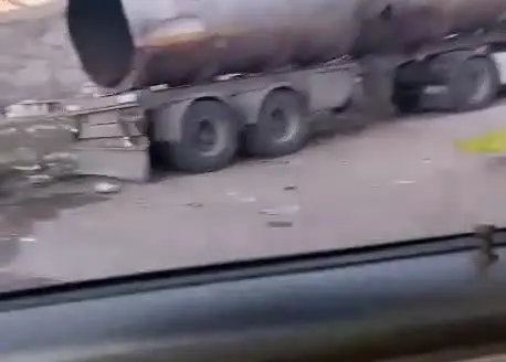 انفجار تانکر سوخت‌رسان طی تیراندازی در خرم‌آباد