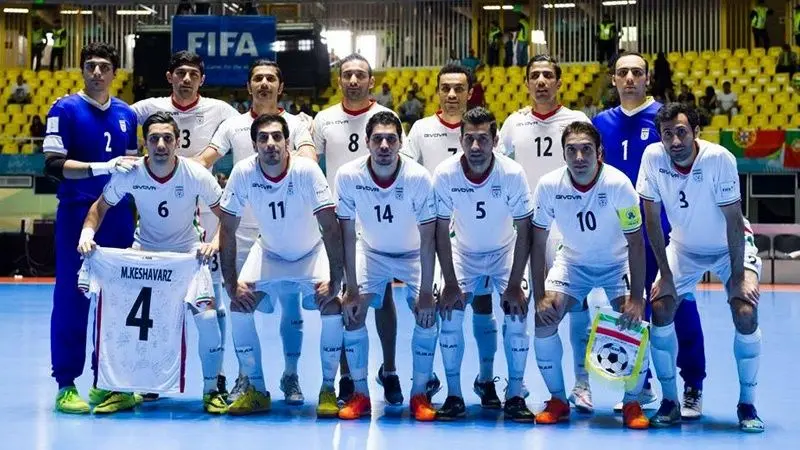 صعود فوتسال ایران به رتبه پنجم جهان