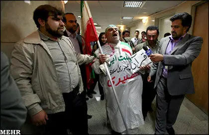 عکس> کاندیدای کفن پوش