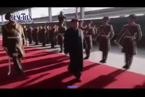 (ویدیو) رهبر کره شمالی با قطار به دیدار ترامپ رفت