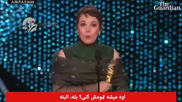 (ویدیو) صحبت‌های جذاب و احساسی برنده اسکار