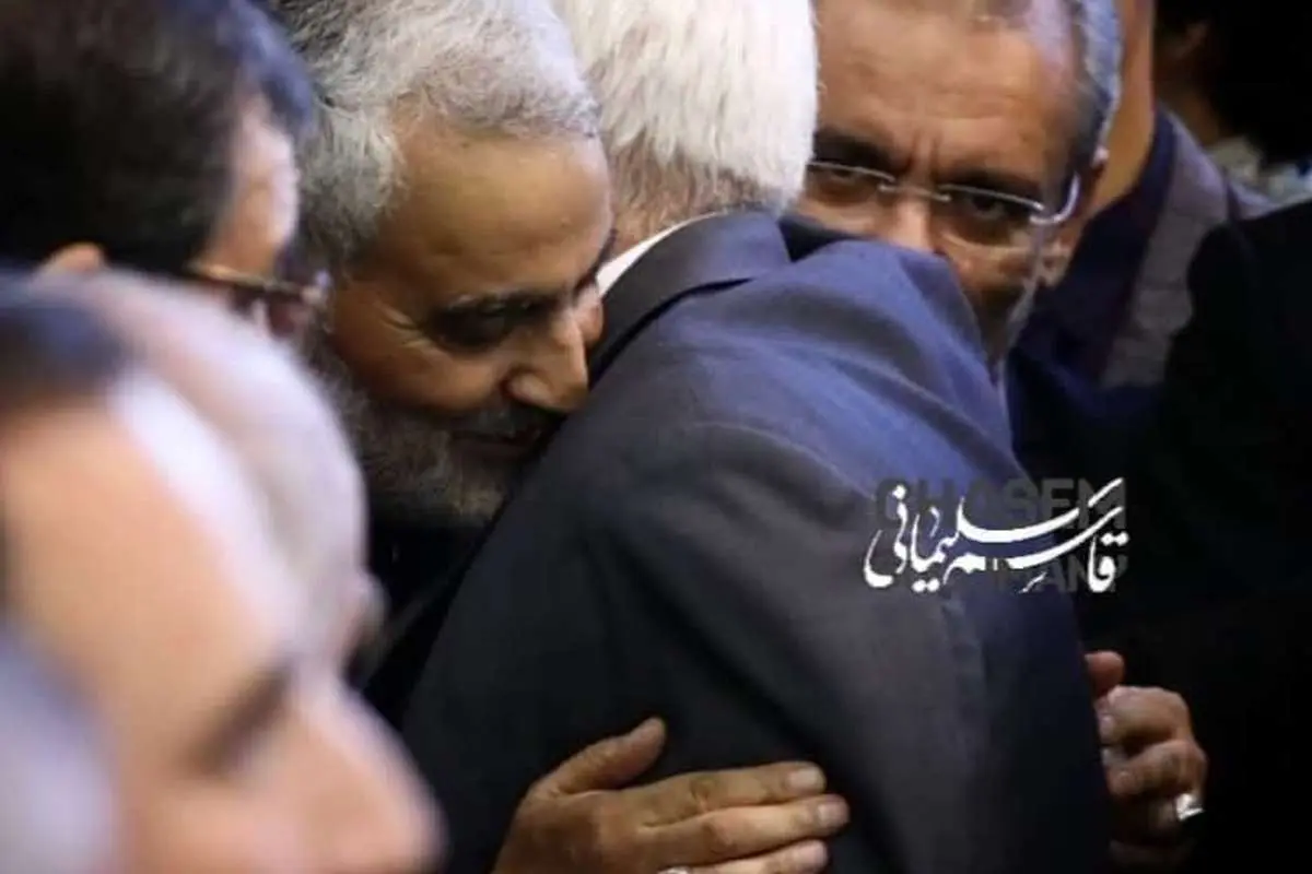 عکسی که سردار سلیمانی از ظریف منتشر کرد