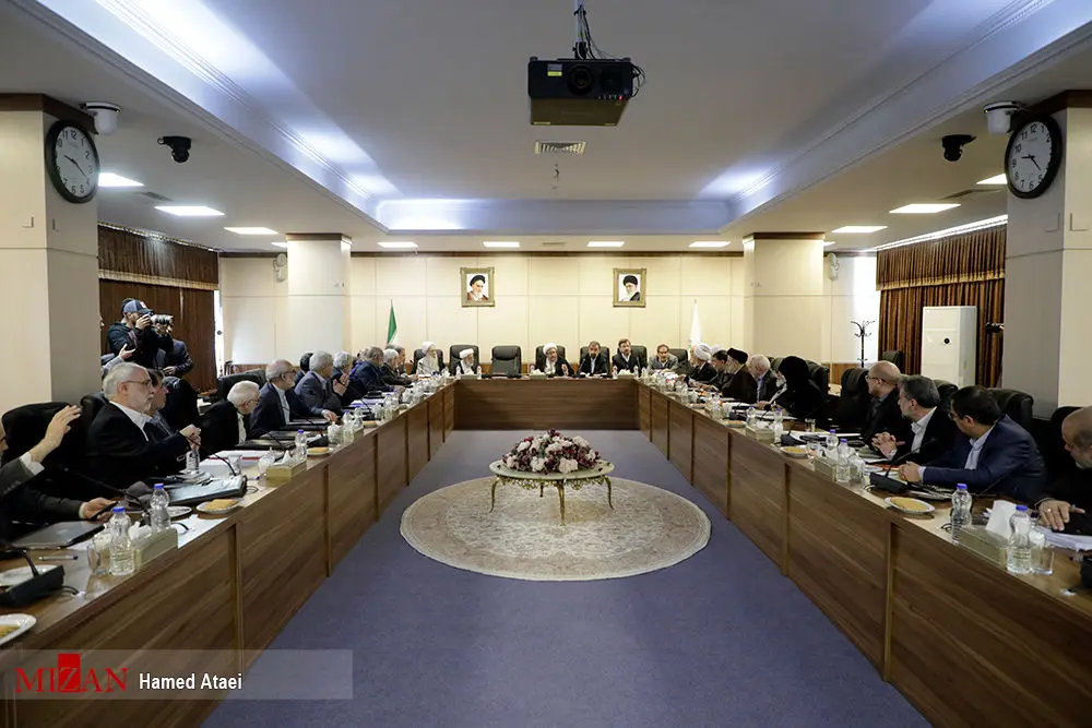 (تصاویر) جلسه "مجمع تشخیص" درباره بررسی پالرمو