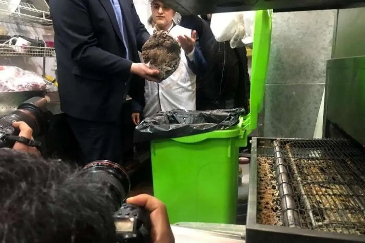 گوشت یخی در فستفود لاکچری برج میلاد!