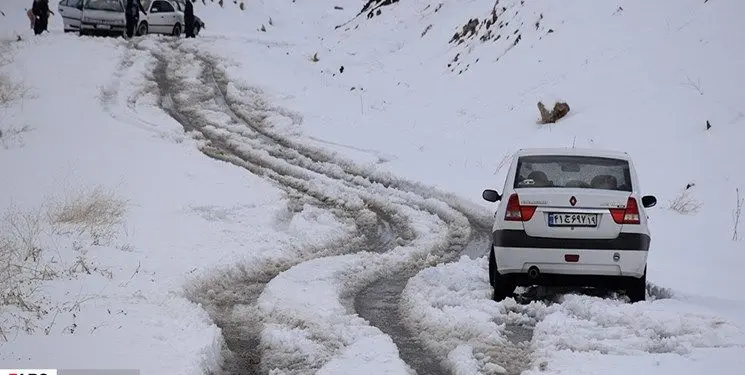 کولاک شدید شهر خلخال را فرا گرفت