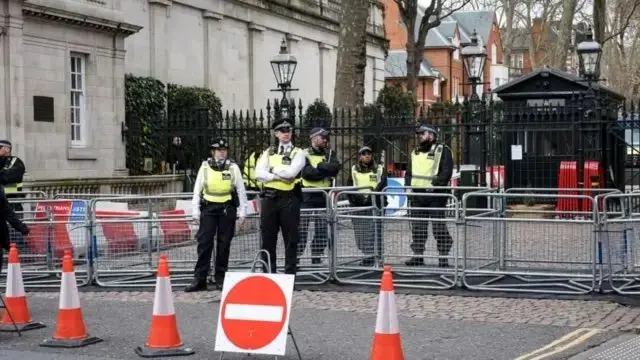 حادثه امنیتی در سفارت اسرائیل در لندن