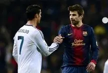 اظهارنظر جالب پیکه درباره مسی و رونالدو