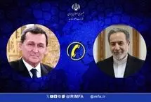 گفتگوی تلفنی وزرای امور خارجه جمهوری اسلامی ایران و ترکمنستان