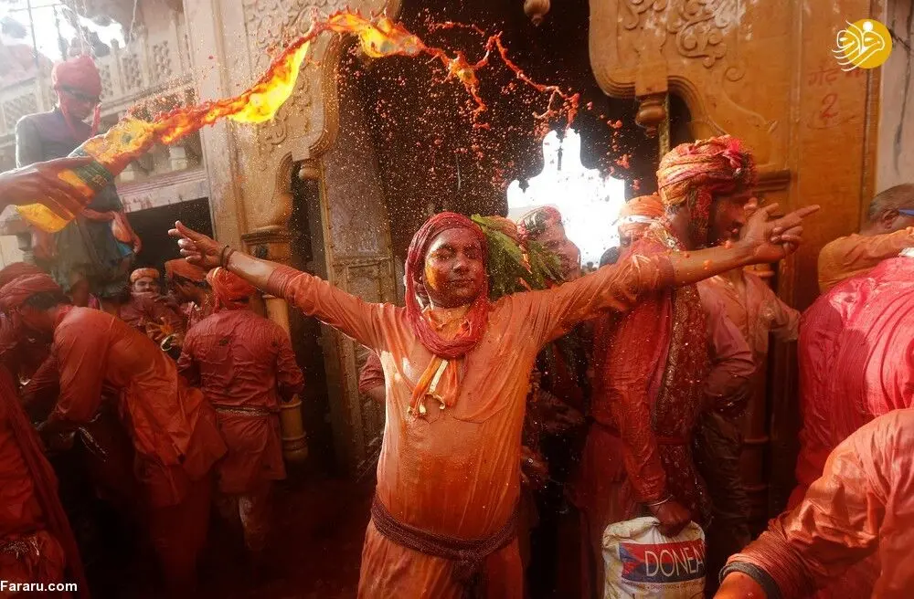 (تصاویر) جشن رنگ هولی در هند