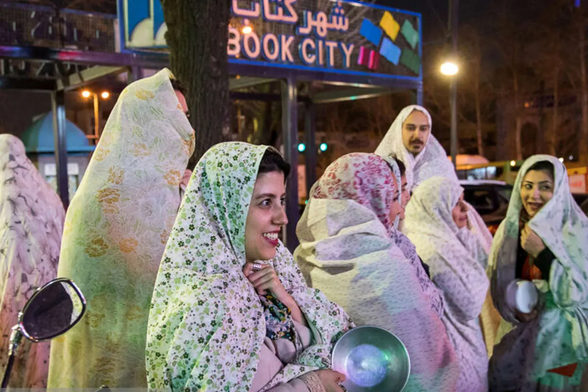 (تصاویر) مراسم قاشقزنی در تهران و قزوین