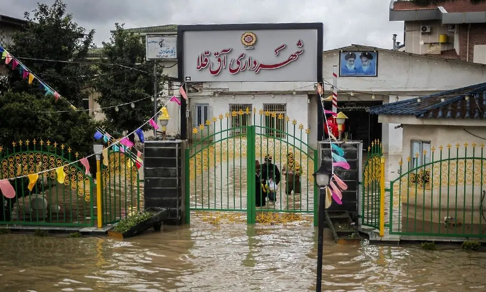 (تصاویر) آق قلا یک هفته پس از سیل