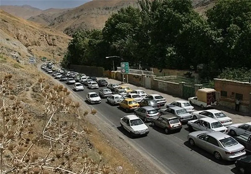 ترافیک سنگین در هراز؛ مسافران از محور فیروزکوه تردد کنند