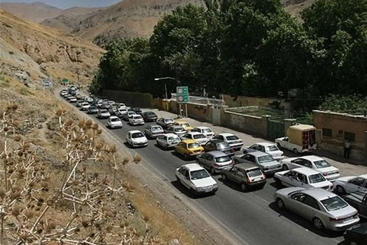 ترافیک سنگین در هراز؛ مسافران از محور فیروزکوه تردد کنند
