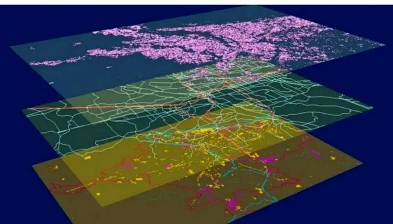 تشخیص مسیر سیلاب با استفاده از GIS
