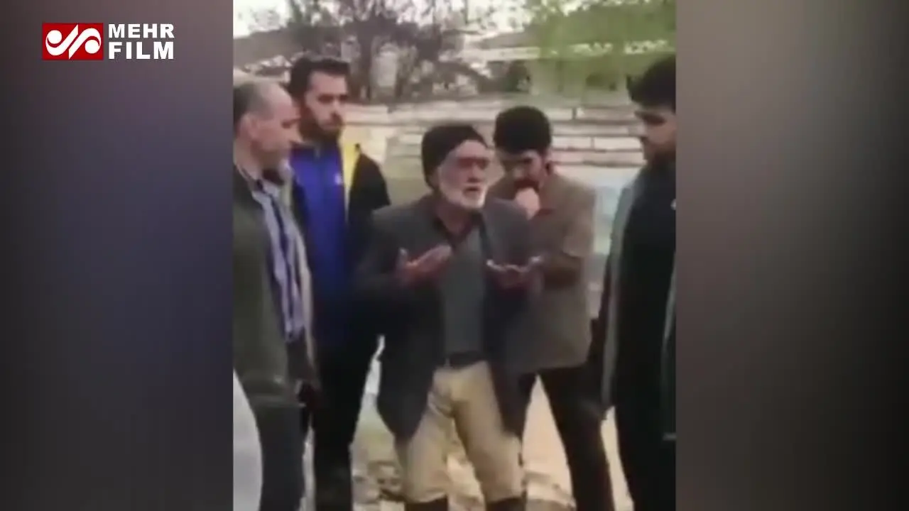 (ویدیو) اعتراض تند پیرمرد گلستانی به لاریجانی