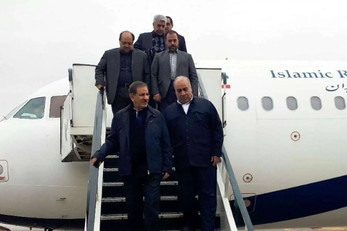جهانگیری وارد کرمانشاه شد