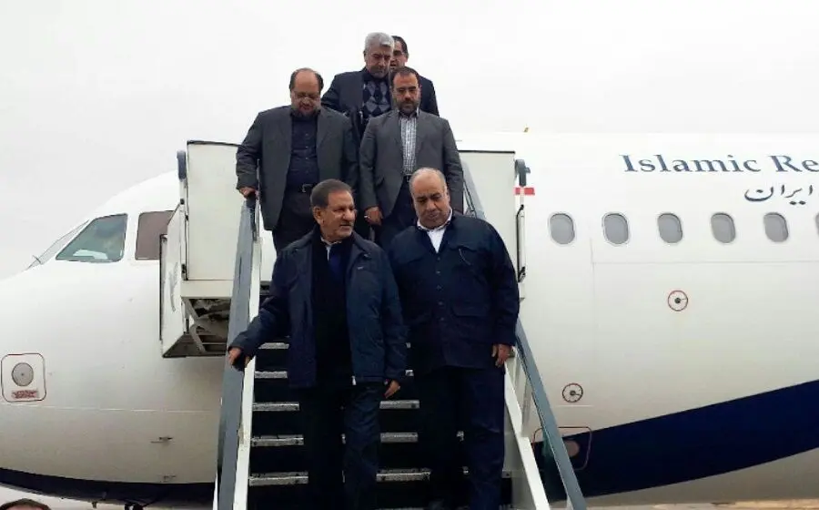 جهانگیری وارد کرمانشاه شد