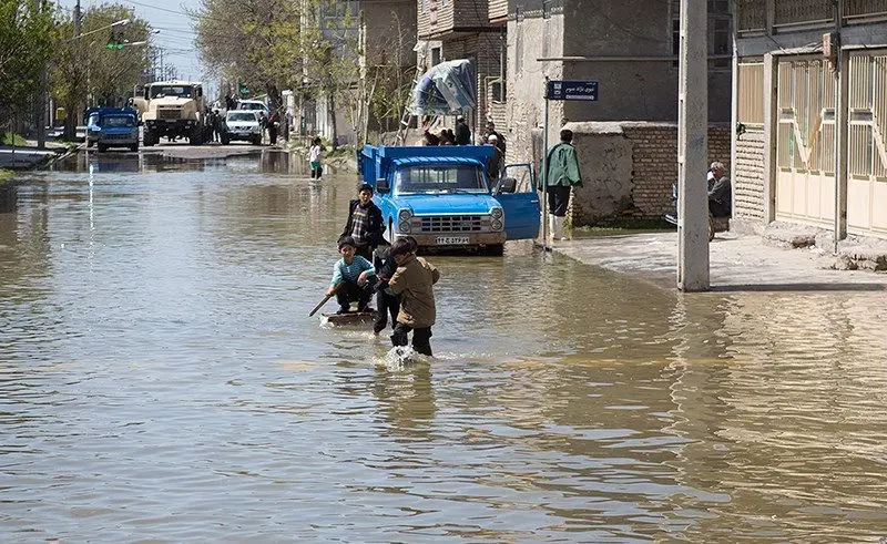 (تصاویر) گمیشان پس از سیلاب