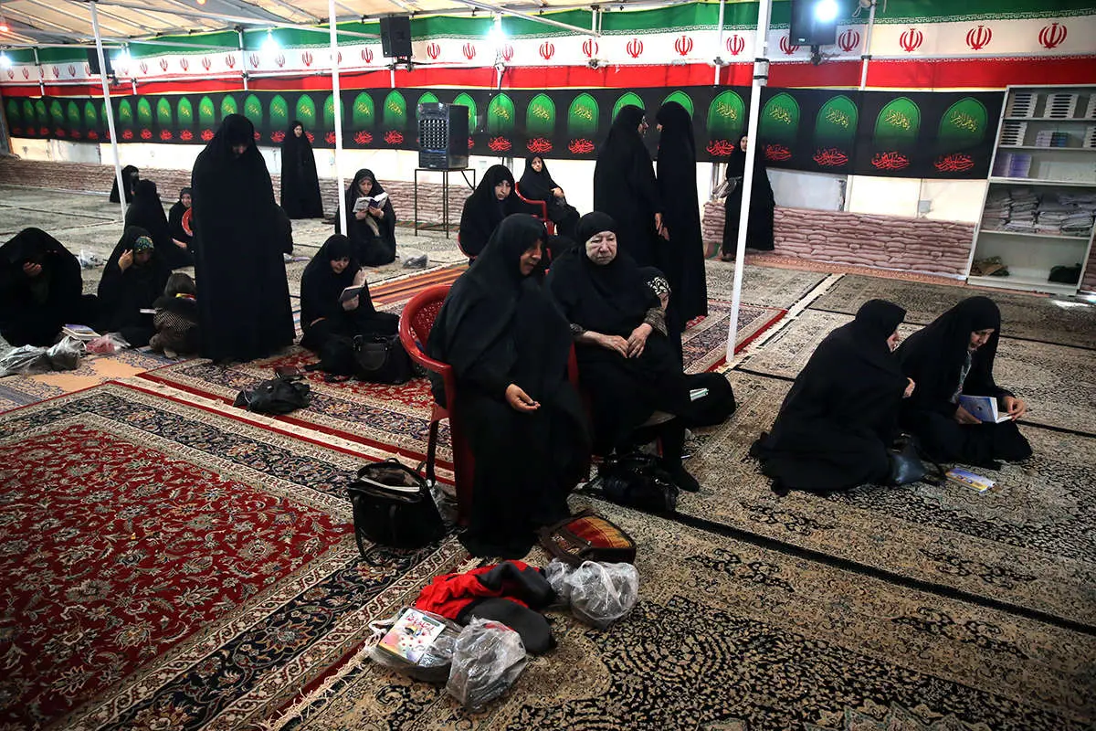(تصاویر) مزار شهید محسن حججی در نجفآباد