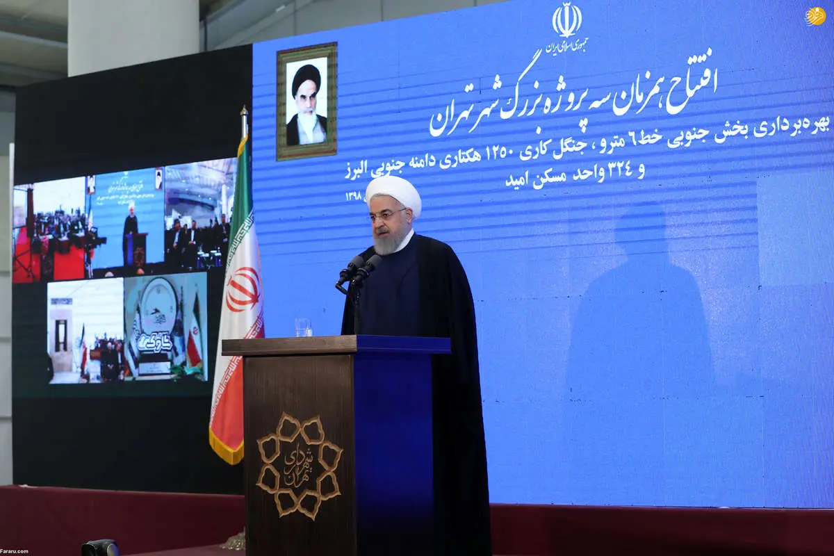 روحانی: وقتی مسیل رودخانه را قطع میکنیم، سیل هم خانه ما را خراب میکند