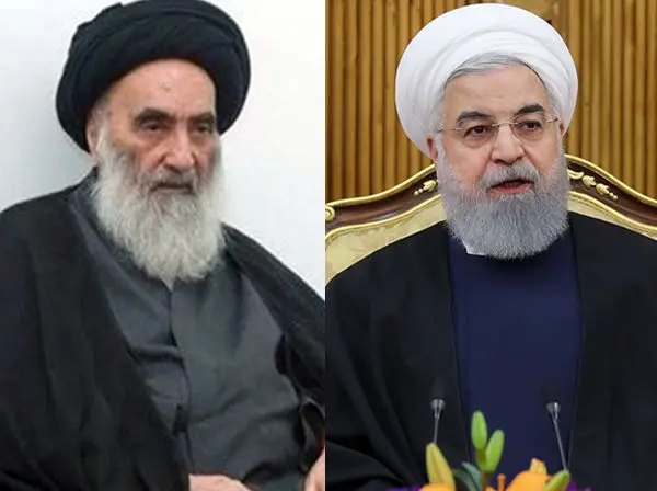روحانی با آیت‌الله سیستانی دیدار می‌کند