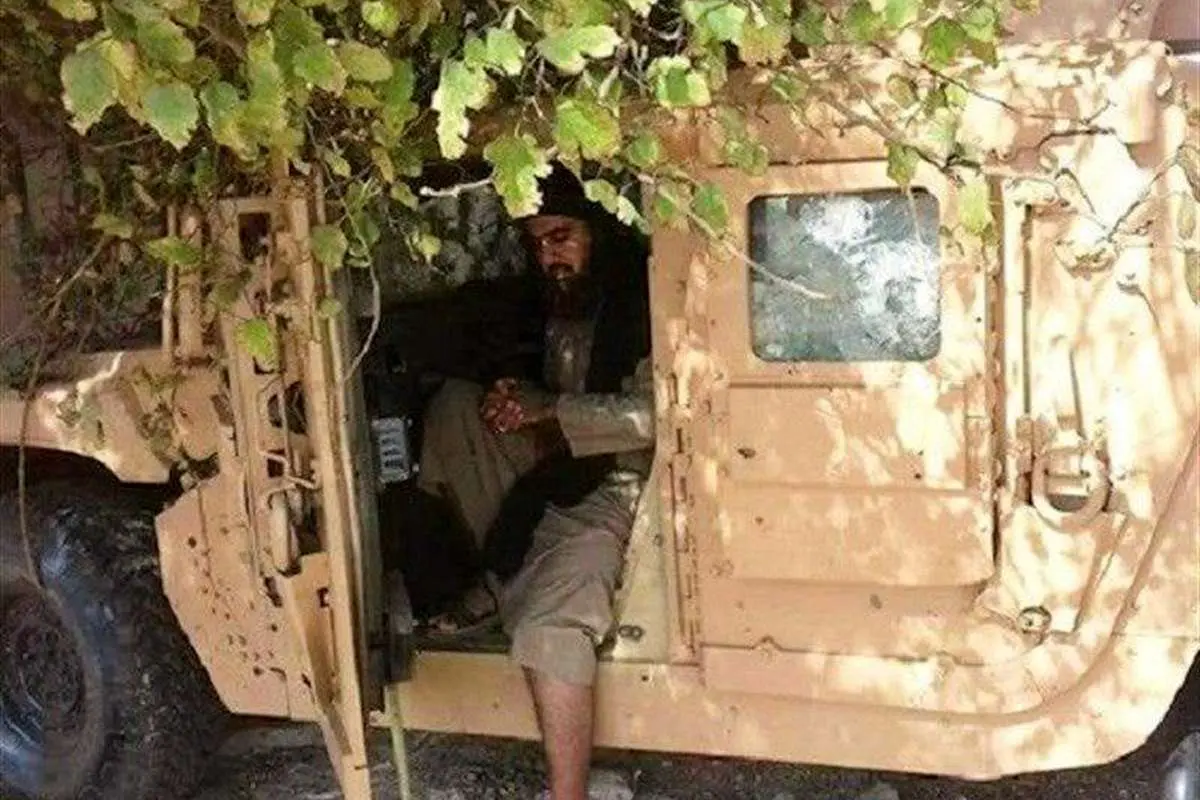 (تصویر) «ابوبکر البغدادی» در زرهپوش آمریکایی!